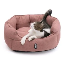 TIAKI Coralie Cosy Bed 55 X 45 X 21cm (L X W X H) -Zoo Plus 397599 tiaki kuschelbett coralie fg 2127 6 1