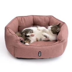 TIAKI Coralie Cosy Bed 65 X 55 X 22cm (L X W X H) -Zoo Plus 397599 tiaki kuschelbett coralie fg 2129 6