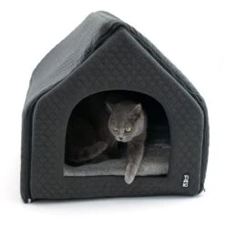 TIAKI Fingal Cosy Cave 70 X 55 X 55cm (L X W X H) -Zoo Plus 397609 tiaki kuschelhoehle fingal cat fg 2321 8