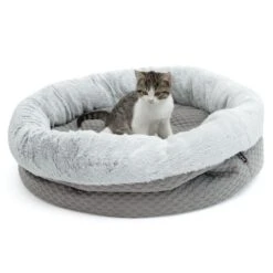 TIAKI Bucky Cosy Bed Diameter 64 X (H) 33 Cm -Zoo Plus 398096 tiaki kuschelbett bucky fg 2269 1