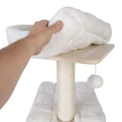 TIAKI Nova Cat Tree Cream -Zoo Plus 402596 tiaki nova fg 6689 6