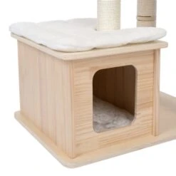 TIAKI Nova Cat Tree Cream -Zoo Plus 402596 tiaki nova fg 6696 9