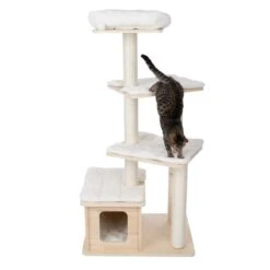 TIAKI Nova Cat Tree Cream -Zoo Plus 402596 tiaki nova fg 6981 4