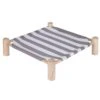 TIAKI Stripes Cat Bed 50 X 50 X 13cm (L X W X H)