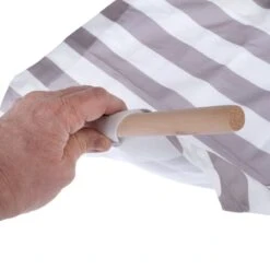 TIAKI Stripes Cat Bed 50 X 50 X 13cm (L X W X H) -Zoo Plus 403597 tiaki stripes cat bed fg 5164 9