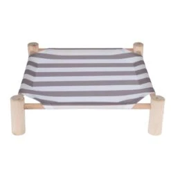 TIAKI Stripes Cat Bed 50 X 50 X 13cm (L X W X H) -Zoo Plus 403597 tiaki stripes cat bed fg 5169 3
