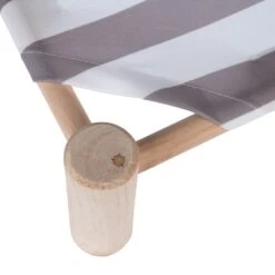 TIAKI Stripes Cat Bed 50 X 50 X 13cm (L X W X H) -Zoo Plus 403597 tiaki stripes cat bed fg 5170 1