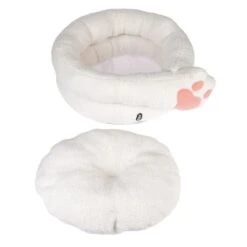 TIAKI Paw Snuggle Bed 62 X 50 X 20cm (L X W X H) -Zoo Plus 405597 tiaki kuschelbett paw fg 9017 4