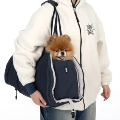 TIAKI 2-in-1 Shoulder Bag For Dogs 63 X 24 X 30cm (L X W X H) -Zoo Plus 406796 shoulder bag for dogs fg 4975 9