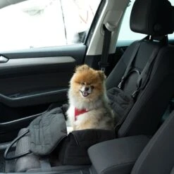 TIAKI 3-in-1 Dog Car Seat Approx. 45 X 26 X 33 Cm (L X W X H) -Zoo Plus 408596 tiaki dog car seat 3in1 fg 5054 3