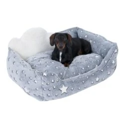 TIAKI Glowing Stars Dog Bed 70 X 50 X 25 Cm (L X W X H) 24 TIAKI Glowing Stars Dog Bed 70 X 50 X 25 Cm (L X W X H) -Zoo Plus 408899 hundebett glowing stars dog fg 6148 6 1