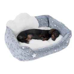 TIAKI Glowing Stars Dog Bed 70 X 50 X 25 Cm (L X W X H) 18 TIAKI Glowing Stars Dog Bed 70 X 50 X 25 Cm (L X W X H) -Zoo Plus 408899 hundebett glowing stars dog fg 6157 8 1