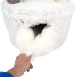 TIAKI Harry Scratching Post White -Zoo Plus 412703 tiaki harry fg 7104 7