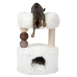 TIAKI Harry Scratching Post White -Zoo Plus 412703 tiaki harry fg 7350 4