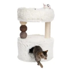 TIAKI Harry Scratching Post White -Zoo Plus 412703 tiaki harry fg 7361 9
