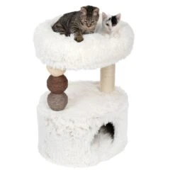 TIAKI Harry Scratching Post White -Zoo Plus 412703 tiaki harry fg 7375 0