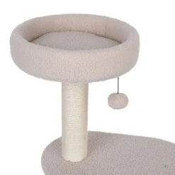 TIAKI Shearly Cat Tree Beige -Zoo Plus 412706 tiaki shearly fg 7082 2
