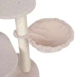 TIAKI Shearly Cat Tree Beige -Zoo Plus 412706 tiaki shearly fg 7087 7