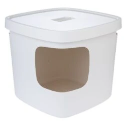TIAKI Devon Hooded Toilet White