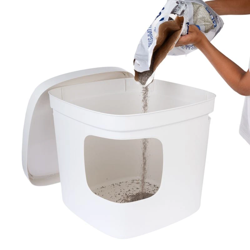TIAKI Devon Hooded Toilet White 8 TIAKI Devon Hooded Toilet White - Image 8