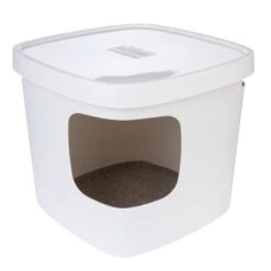TIAKI Devon Hooded Toilet White 14 TIAKI Devon Hooded Toilet White -Zoo Plus 415001 tiaki haubentoilette devon fg 5583 0