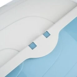 TIAKI Cobby Rounded Cat Litter Tray White / Blue -Zoo Plus 419399 tiaki schalentoilette cobby fg 6292 5