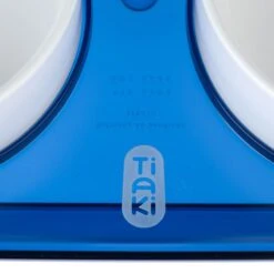 TIAKI Deep Sea Duo Ceramic Bowls 2 X 400ml, Diameter 13cm -Zoo Plus 420198 tiaki duo bowl deep sea fg 4180 6