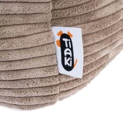 TIAKI Lincoln Cord Dog Bed 65 X 55 X 15 Cm (L X W X H) -Zoo Plus 422715 tiaki hundebett cord lincoln fg 8129 6 1