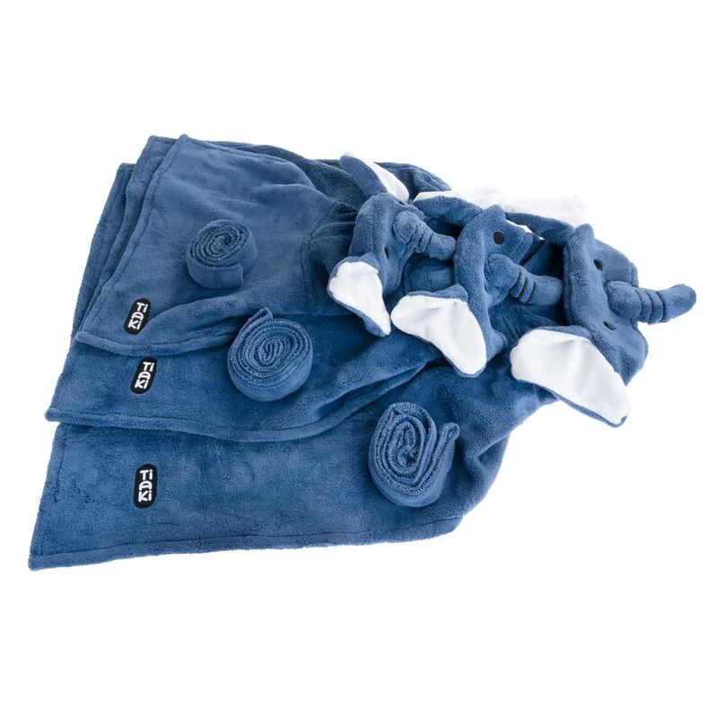 TIAKI Dog Bathrobe - Elephant Approx. 55cm Back Length 3 TIAKI Dog Bathrobe - Elephant Approx. 55cm Back Length - Image 3