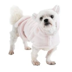 TIAKI Dog Bathrobe - Sheep Approx. 40cm Back Length -Zoo Plus 423696 dog bathrobe sheep fg 8264 8