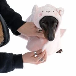 TIAKI Dog Bathrobe - Sheep Approx. 40cm Back Length -Zoo Plus 423697 dog bathrobe sheep 40cm fg 8009 2
