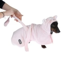 TIAKI Dog Bathrobe - Sheep Approx. 40cm Back Length -Zoo Plus 423697 dog bathrobe sheep 40cm fg 8015 9