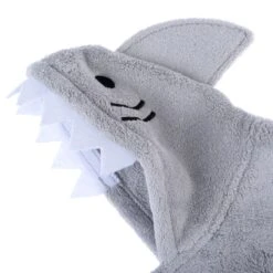 TIAKI Dog Bathrobe - Shark Approx. 40cm Back Length -Zoo Plus 423698 dog bathrobe shark 40cm fg 7953 6 2
