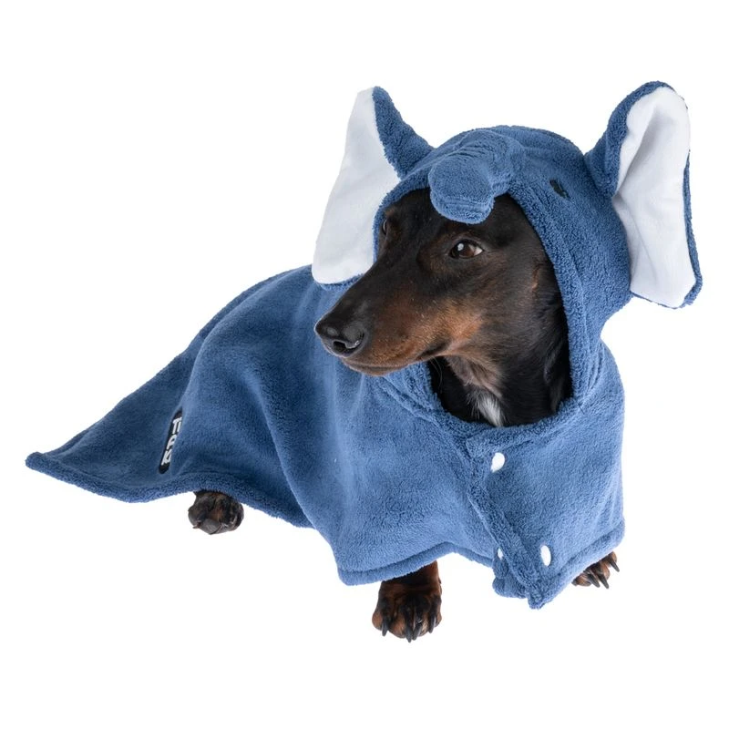 TIAKI Dog Bathrobe - Elephant Approx. 55cm Back Length 5 TIAKI Dog Bathrobe - Elephant Approx. 55cm Back Length - Image 5