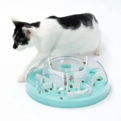TIAKI Coliseum Intelligence Toy For Cats 1 Toy 35 TIAKI Coliseum Intelligence Toy For Cats 1 Toy -Zoo Plus 423898 tiaki coliseum cat feeder cat fg 3631 5