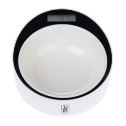 TIAKI Smart Bowl With Scales Approx. 22 X 24.5 X 8 Cm (L X W X H) -Zoo Plus 432696 tiaki smart dog bowl with scale fg 5070 8