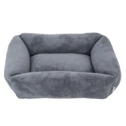 TIAKI Lazy Bear Dog Bed – Dark Grey Size M: 70 X 55 X 20cm (L X W X H) -Zoo Plus 446105 tiaki hundebett lazy bear dunkelgrau fg 4126 6