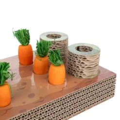 TIAKI Carrot Field Intelligence Toy 24 X 14 X 6cm (L X W X H) 7 TIAKI Carrot Field Intelligence Toy 24 X 14 X 6cm (L X W X H) -Zoo Plus 451140 tiaki intelligence toy carrot patch fg 9776 5