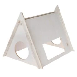 TIAKI Wooden Camping Tent For Small Animals 60 X 47 X 45cm (L X W X H)