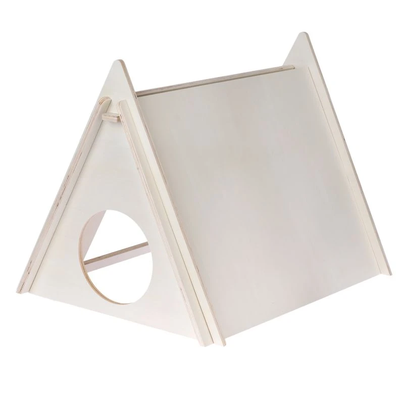 TIAKI Wooden Camping Tent For Small Animals 60 X 47 X 45cm (L X W X H) 2 TIAKI Wooden Camping Tent For Small Animals 60 X 47 X 45cm (L X W X H) - Image 2