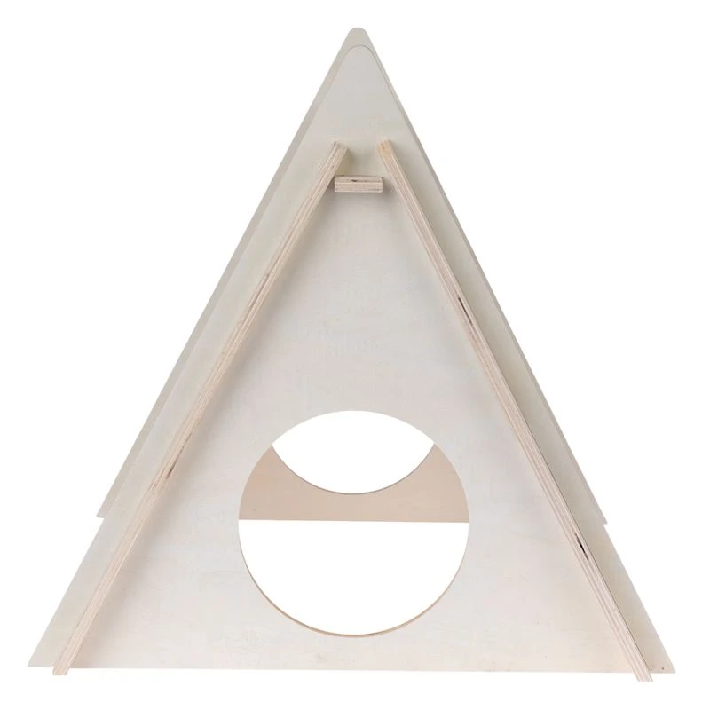 TIAKI Wooden Camping Tent For Small Animals 60 X 47 X 45cm (L X W X H) 10 TIAKI Wooden Camping Tent For Small Animals 60 X 47 X 45cm (L X W X H) - Image 10