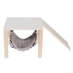 TIAKI Small Animal Platform With Hammock 49.5 X 28.5 X 23cm (L X W X H) -Zoo Plus 451798 tiaki observation platform fg 9928 5