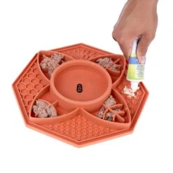 TIAKI Silicone Mandala Slow Feeder 200ml -Zoo Plus 452199 tiaki silicone slow feeder mandala fg 4919 2