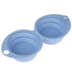 TIAKI Mini Double Portable Silicone Bowl 2 X 350ml