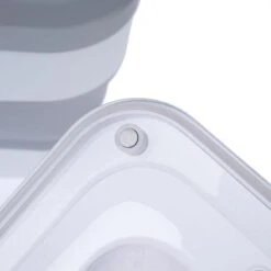 TIAKI Collapsible Silicone Food Container 12 Litres -Zoo Plus 452298 tiaki collapsible silicone feed storage 12l fg 4975 4