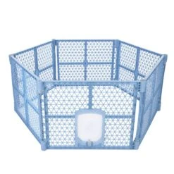 TIAKI 6-Panel Plastic Playpen 150 X 170 X 66 Cm (L X W X H)