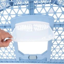 TIAKI 6-Panel Plastic Playpen 150 X 170 X 66 Cm (L X W X H) -Zoo Plus 452598 tiaki 6 panelplastic pen fg 6683 2