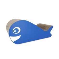 TIAKI Whale Scratching Toy Approx. 43 X 18 X 19 Cm (L X W X H) -Zoo Plus 452700 cat scratcher waal hs 04 0