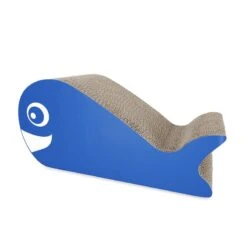 TIAKI Whale Scratching Toy Approx. 43 X 18 X 19 Cm (L X W X H) -Zoo Plus 452700 pla cat scratcher waal hs 02 7