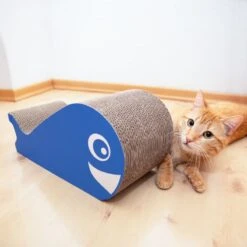 TIAKI Whale Scratching Toy Approx. 43 X 18 X 19 Cm (L X W X H) -Zoo Plus 452700 tiaki kratzm bel wal hs 08 9